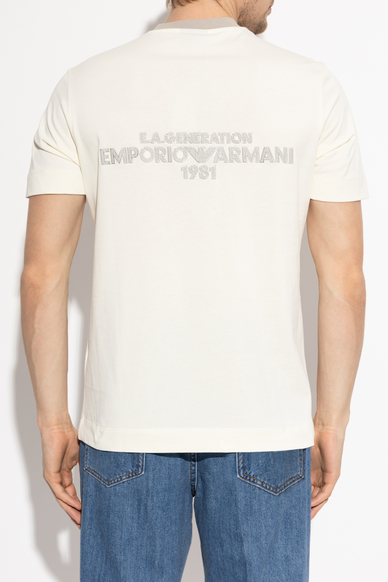 Emporio Armani T-shirt with logo | Men's | Vitkac